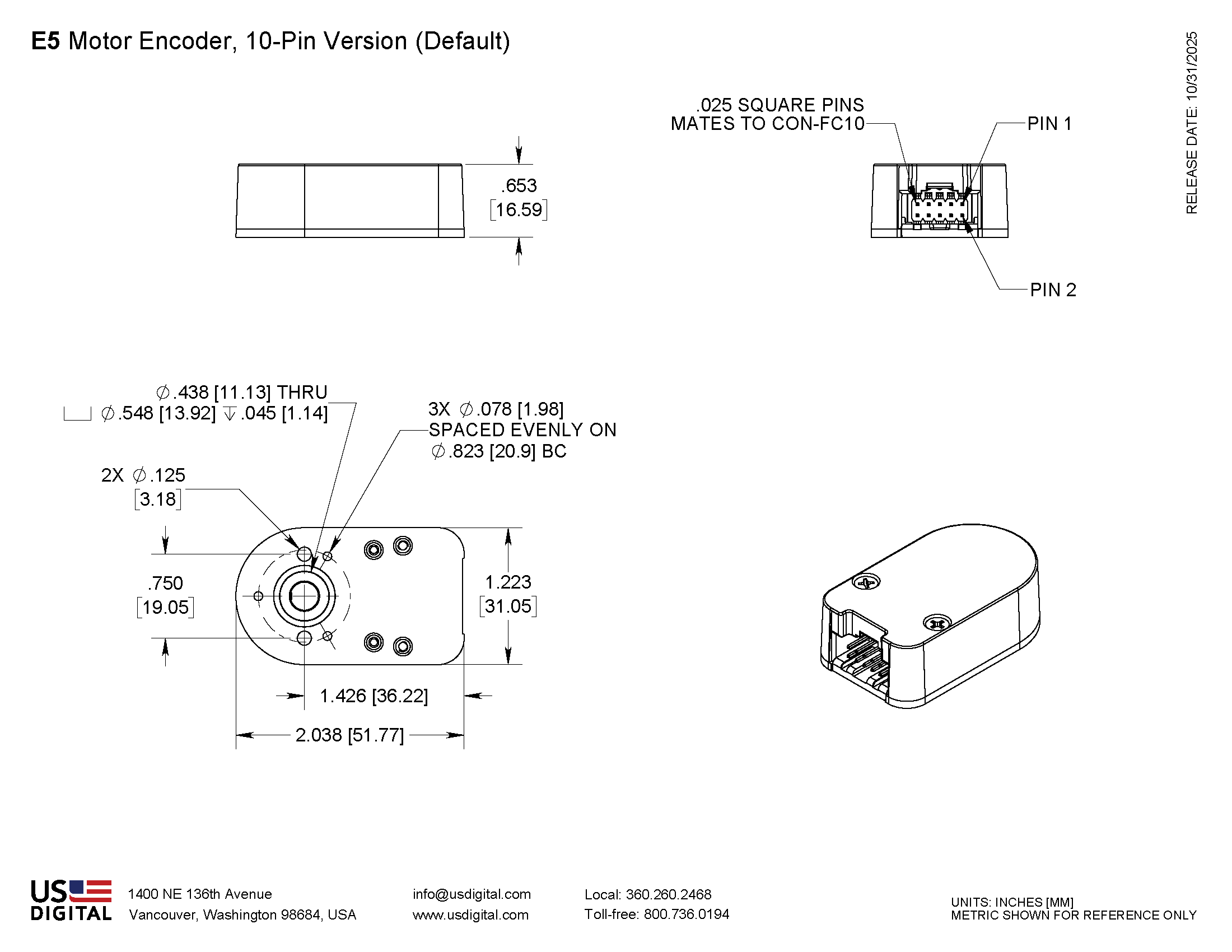 E5 Motor Encoder