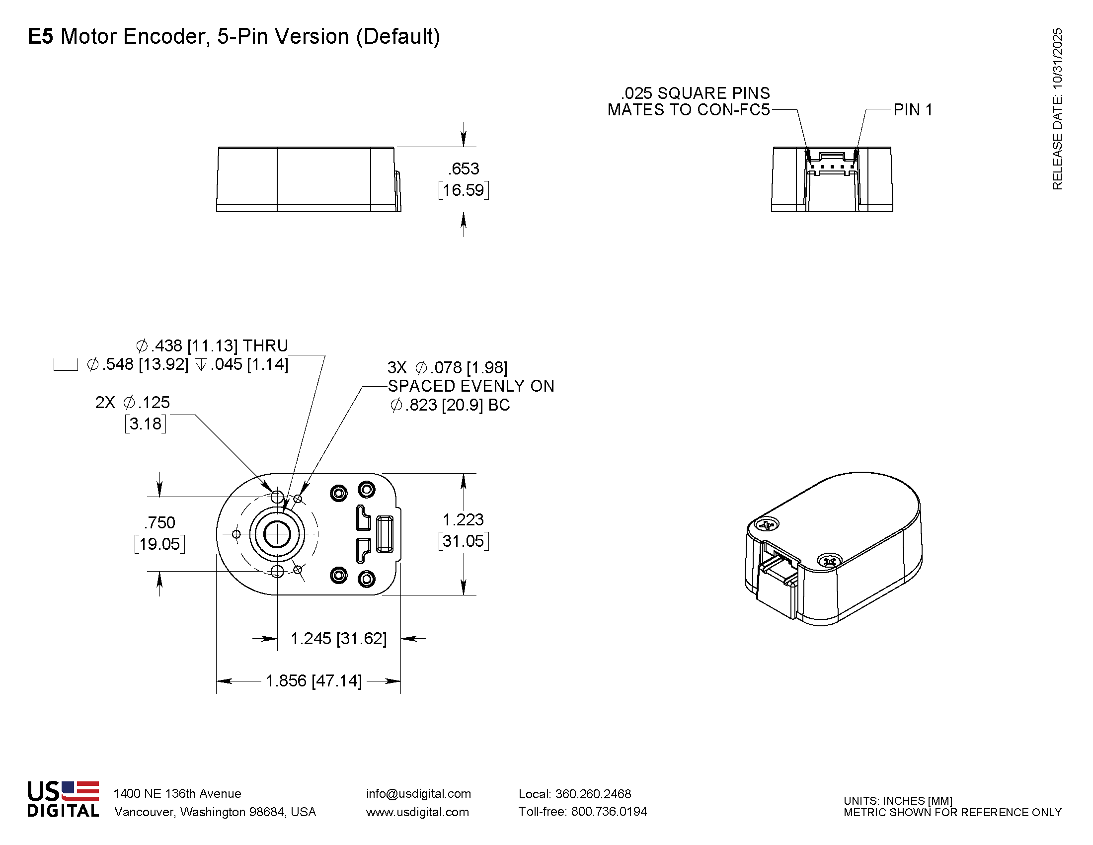 E5 Motor Encoder