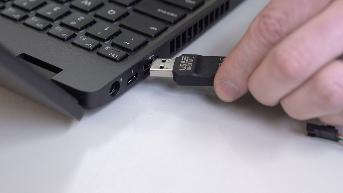 US Digital Quadrature to USB Adapter (QSB)